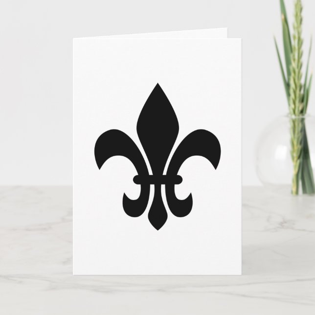 Tarjeta Flor de Lis (Anverso)