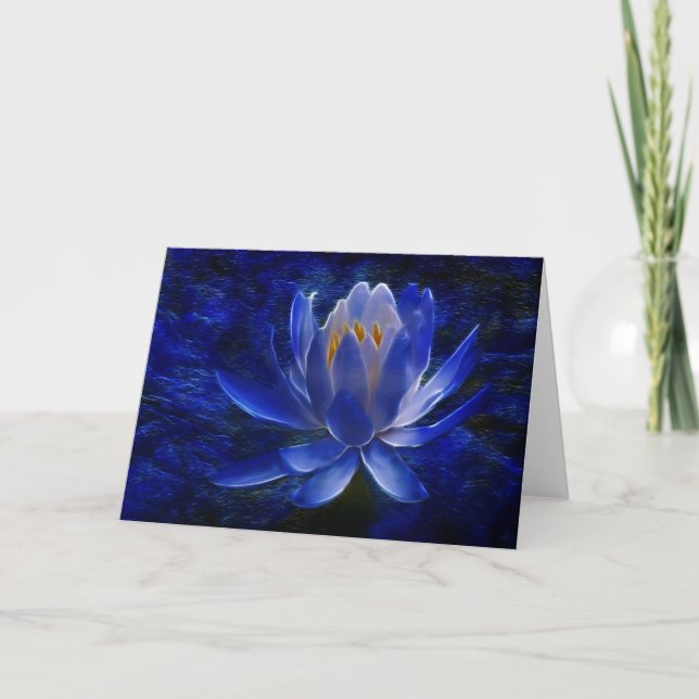 Tarjeta Flor de Lotus y su significado (Anverso)