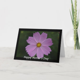 Tarjeta flor de madre perfecta