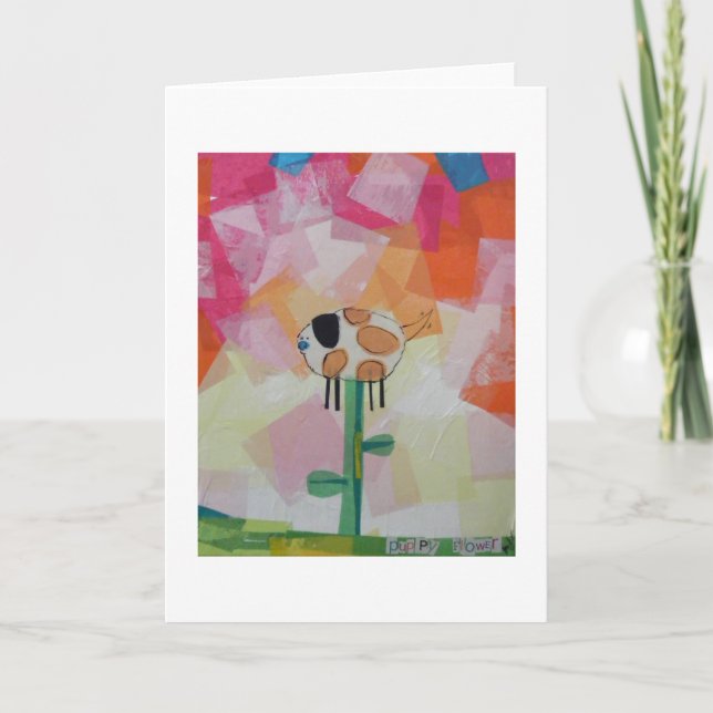 Tarjeta Flor de manzana (Anverso)