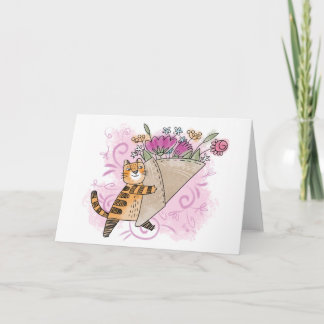 Tarjeta Flor de primavera