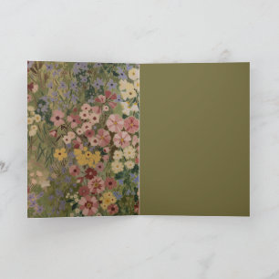 Tarjeta Flor de primavera eterna