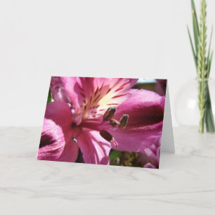 Tarjeta Flor en un Bouquet