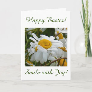 Tarjeta Flor Feliz - Feliz Pascua