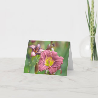 Tarjeta Flor hermosa Notecard