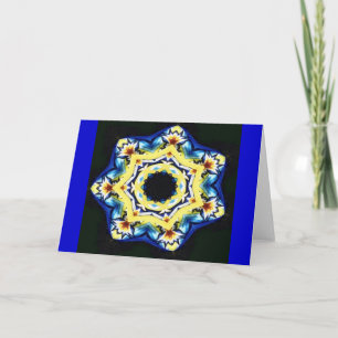 Tarjeta Flor india