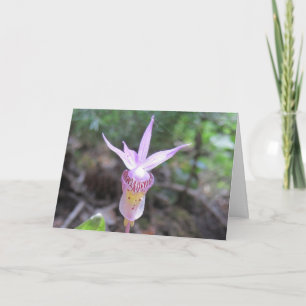Tarjeta Flor Orquídea