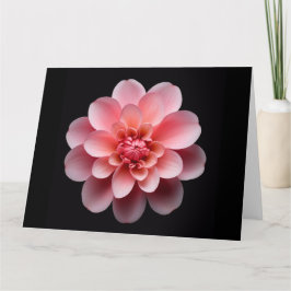 Tarjeta Flor rosa
