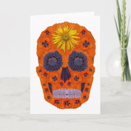 Tarjeta Flor Skull 1