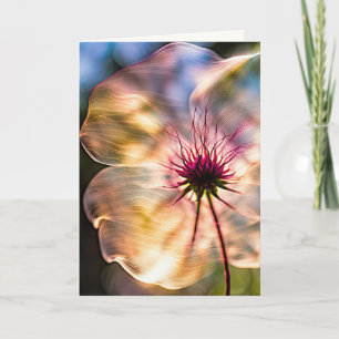 Tarjeta Flor Sunshine para cumpleaños