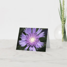 Tarjeta Flor violeta Notecard