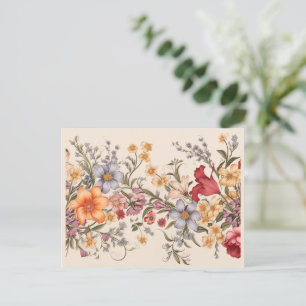 Tarjeta floral