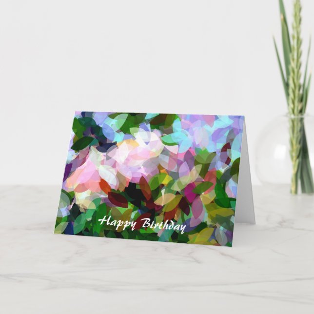 TARJETA FLORAL (Anverso)