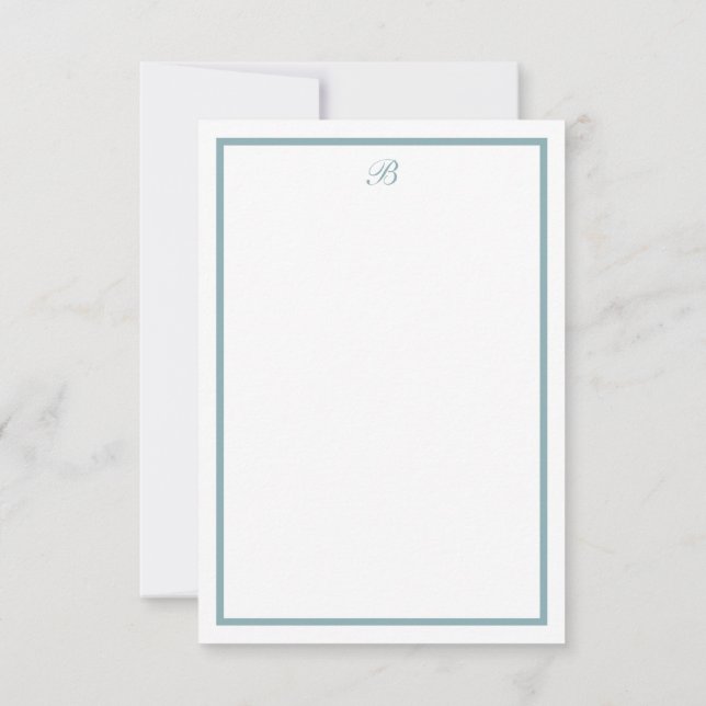 Tarjeta Floral abstracta (Reverso)