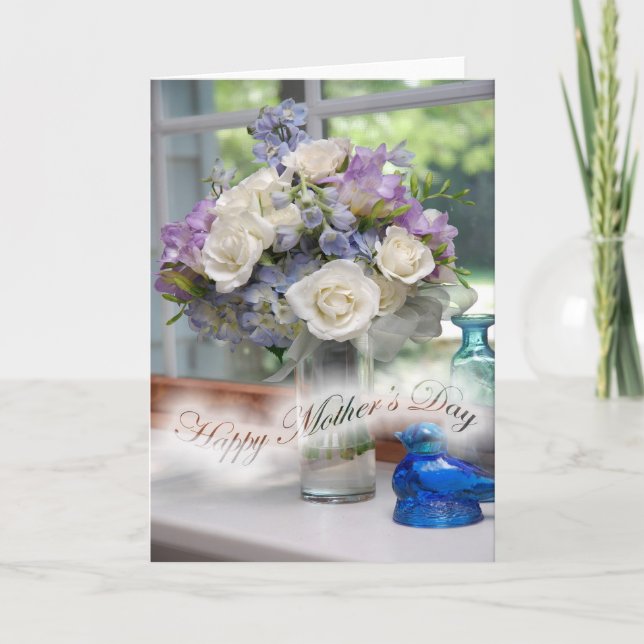 Tarjeta Floral Bouquet Mother's Day Card (Anverso)