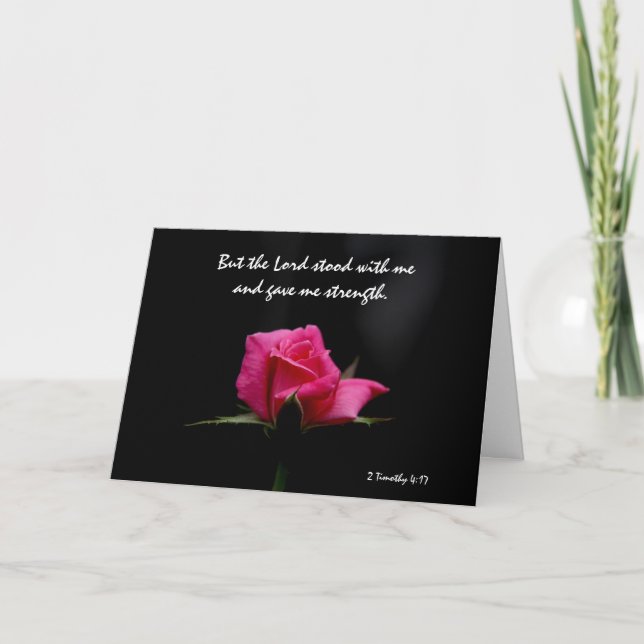 Tarjeta Floral consiga bien, verso de la escritura en la (Anverso)