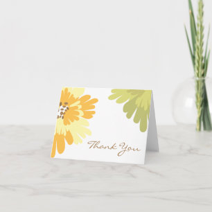 Tarjeta Floral de agradecimiento