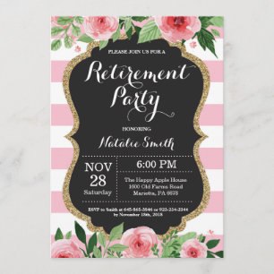 Tarjeta floral de la invitación del fiesta de
