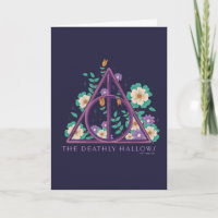Floral Deathly Hallow Graphic