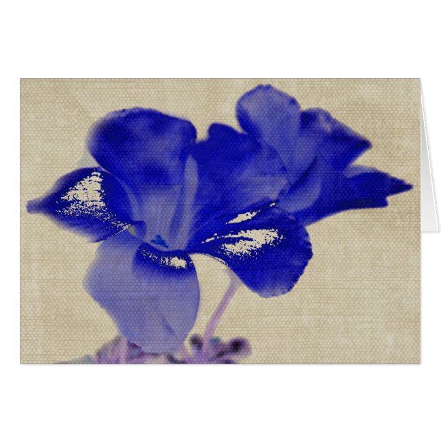 Tarjeta floral del arte (Anverso (Horizontal))