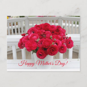 Tarjeta Floral del Día de la Madre