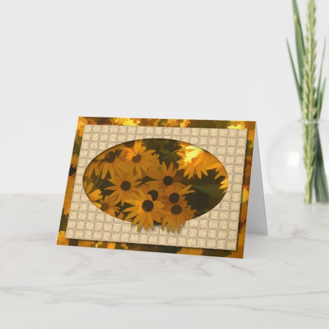 Tarjeta Floral del Día de la Madre (Anverso)