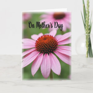Tarjeta floral del día de la madre