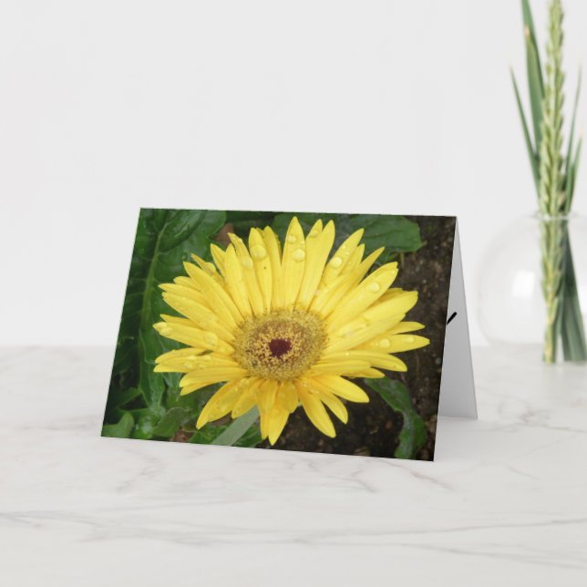 Tarjeta floral del día de madre (Anverso)