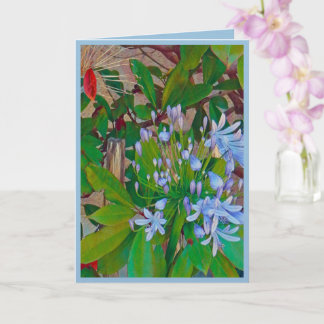 Tarjeta Floral Folded Greeting Card
