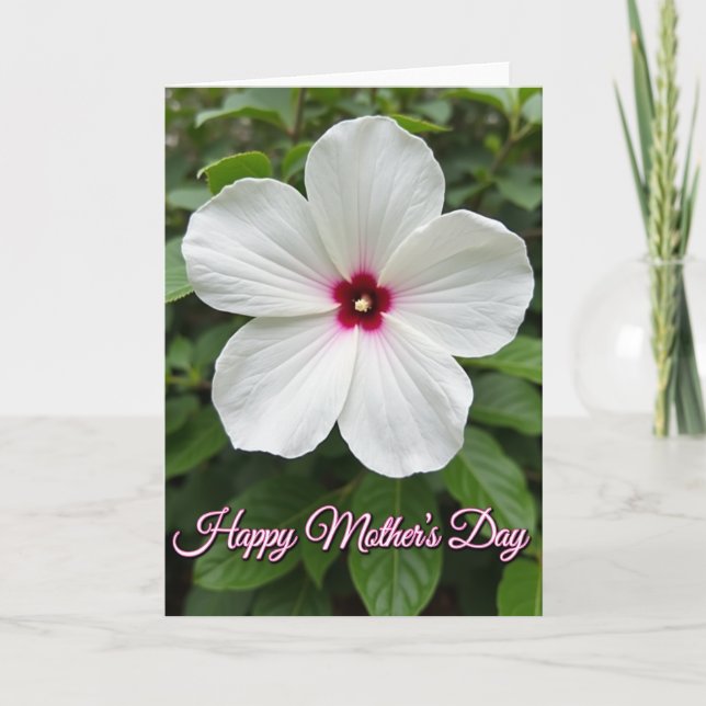 Tarjeta Floral Fuchsia Bloom Card (Anverso)