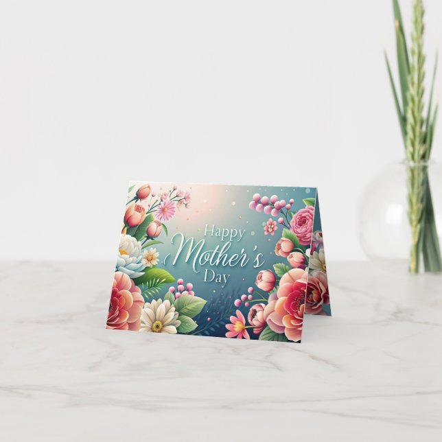 Tarjeta Floral Harmony (Anverso)