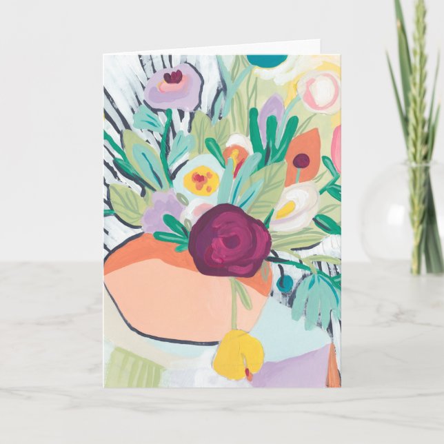 Tarjeta Floral II (Anverso)