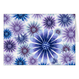 Tarjeta Floral Lavender