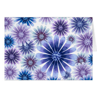 Tarjeta Floral Lavender