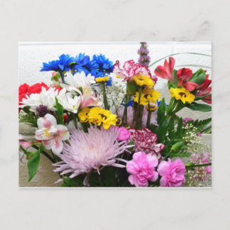 Tarjeta Floral para Bouquet
