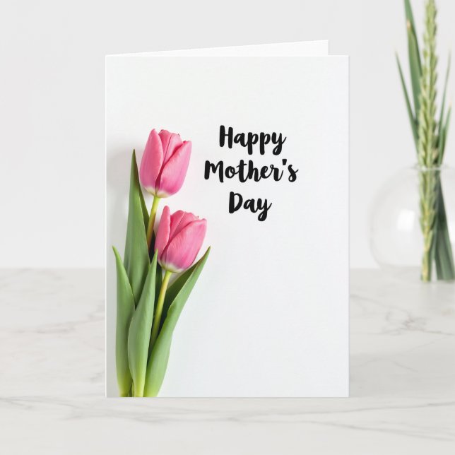 Tarjeta floral para mi alma gemela (Anverso)