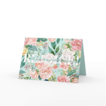 Tarjeta floral REJOICE! de Pascua