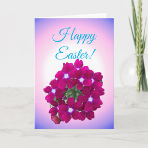 Tarjeta Floral Splendor Feliz Pascua