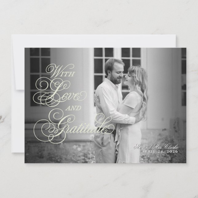 Tarjeta Floral Spring Chinoiserie Flat (Anverso)