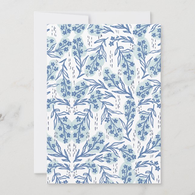 Tarjeta Floral Vintage (Anverso)