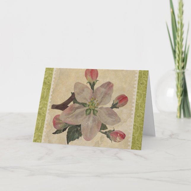 Tarjeta Floral:Vintage (Anverso)