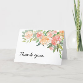 Tarjeta Floral Watercolor Boda