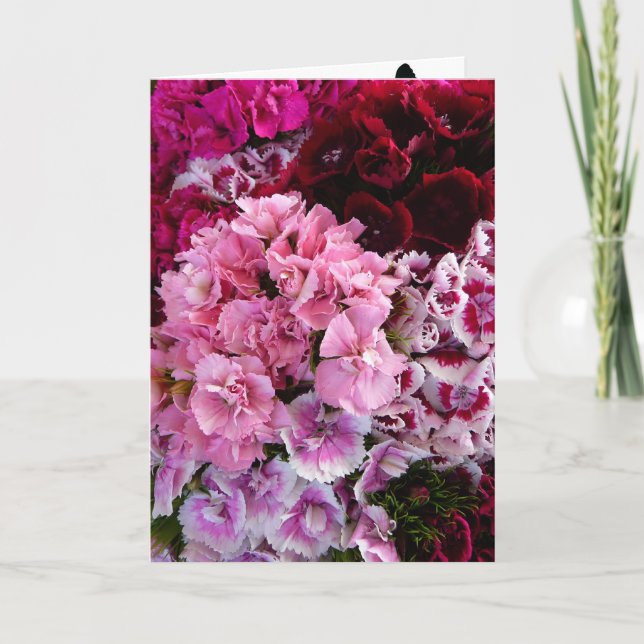 Tarjeta Florales (Anverso)