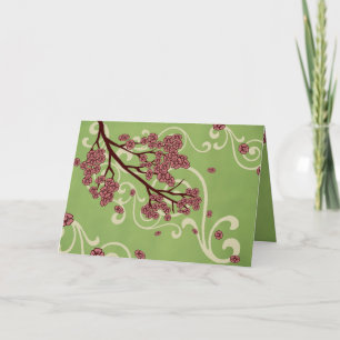 Tarjeta Florecimiento del Día de la Madre