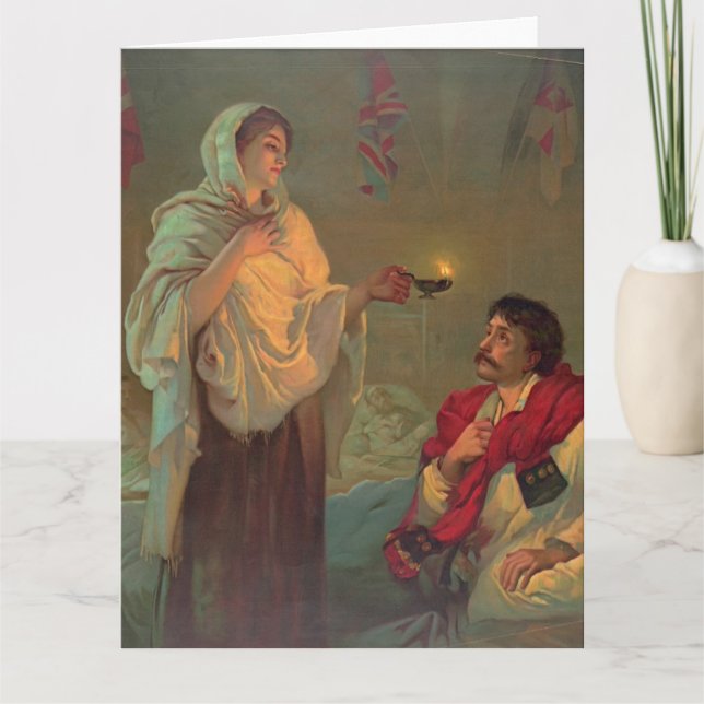 Tarjeta Florence Nightingale 1891 (Anverso)