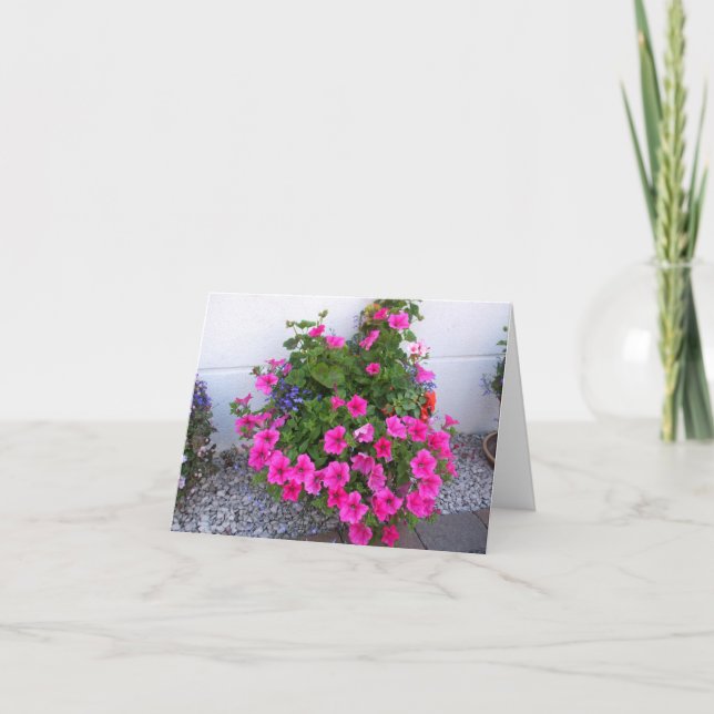 Tarjeta flores (Anverso)