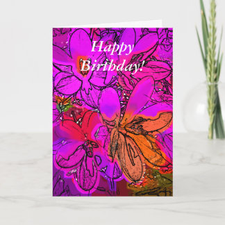 TARJETA FLORES