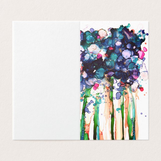 Tarjeta Flores (Exterior desplegado)