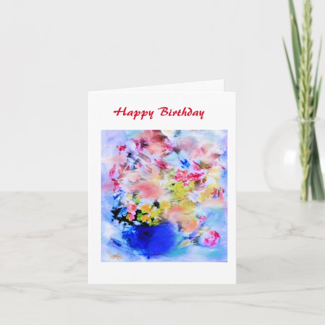 Tarjeta Flores (Anverso)