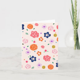 Tarjeta Flores audaces